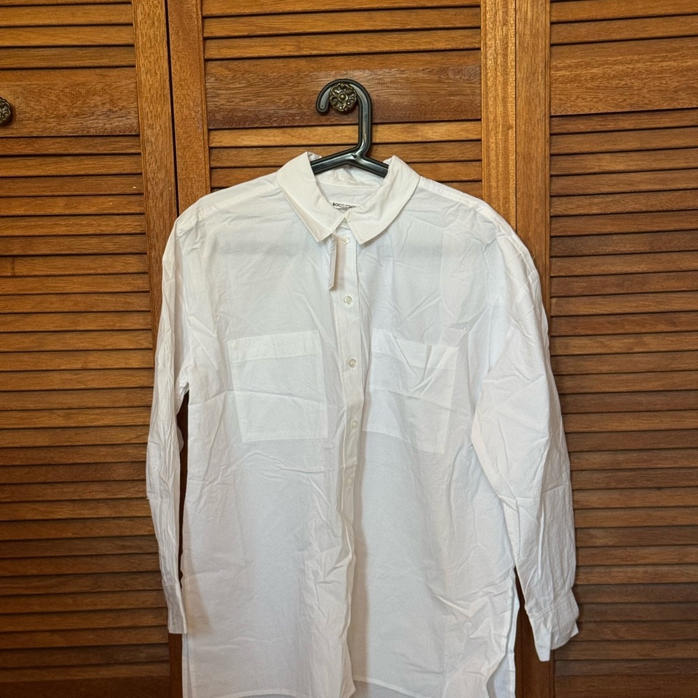 White Button Down Shirt - NWT